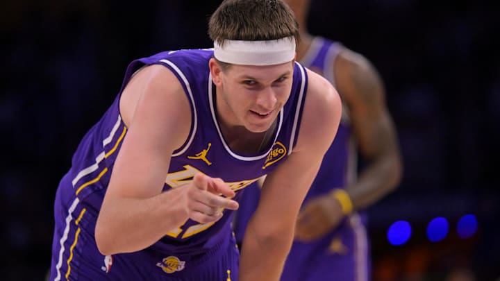 Los Angeles Lakers guard Austin Reaves.