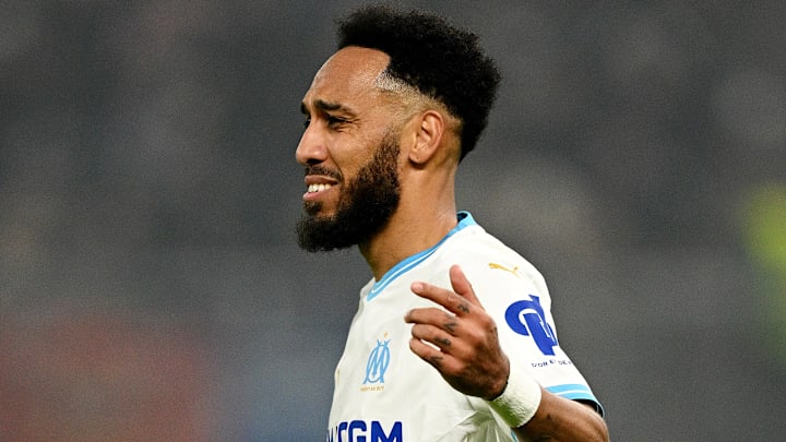 Pierre-Emerick Aubameyang a marqué pour l'OM.