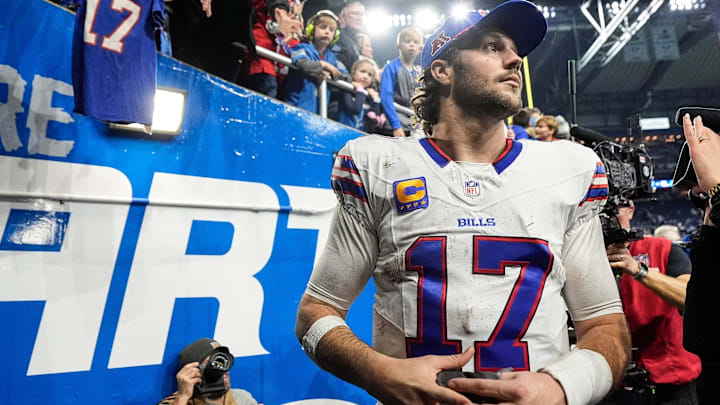 Buffalo Bills quarterback Josh Allen .