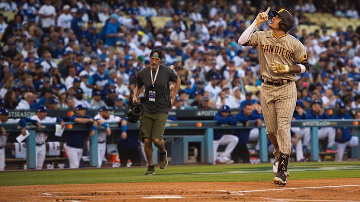 Division Series - San Diego Padres v Los Angeles Dodgers - Game Two