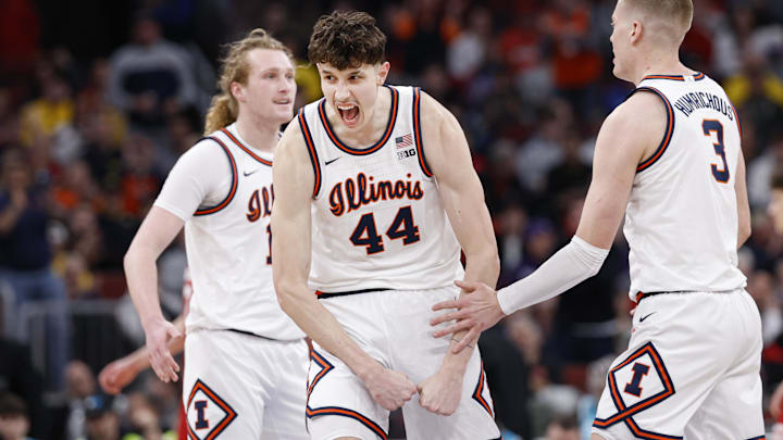 Illinois Fighting Illini center Zvonimir Ivisic (44) Illinois Fighting Illini center Zvonimir Ivisic (44)