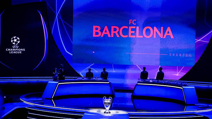 Barcelona avoided a difficult draw for the Champions League group stage