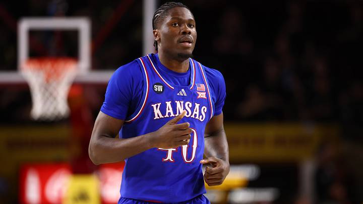 Former Kansas Jayhawks forward Flory Bidunga (40) Former Kansas Jayhawks forward Flory Bidunga (40)