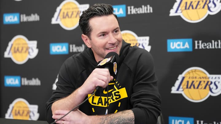 Los Angeles Lakers head coach JJ Redick