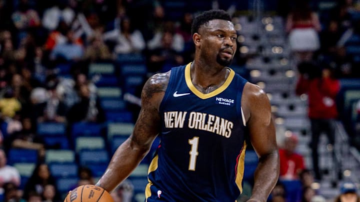 New Orleans Pelicans forward Zion Williamson.
