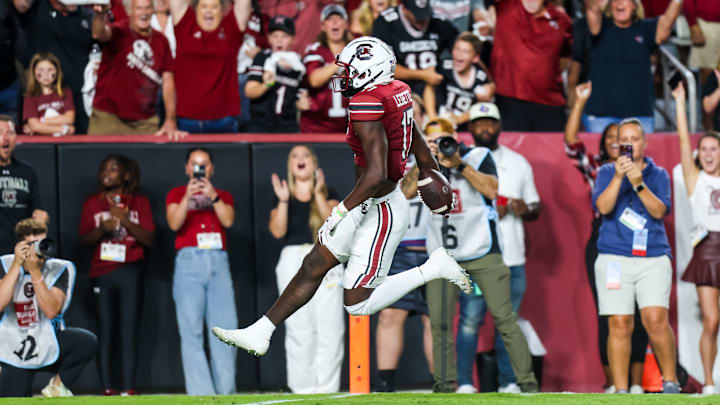 South Carolina football wide receiver Xavier Legette