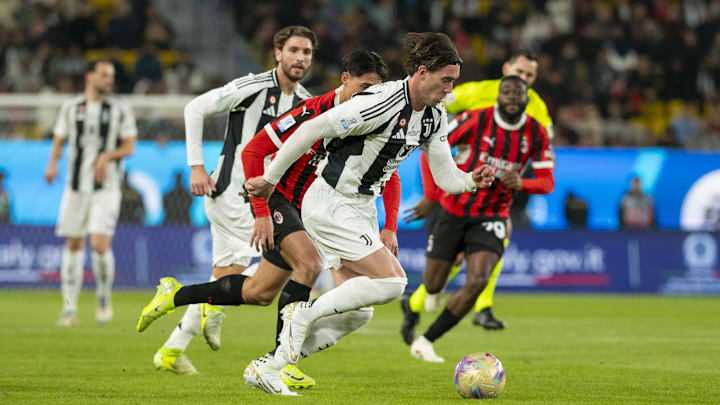 Vlahovic marcou quatro gols em sete jogos até agora na temporada 2025/26 Vlahovic marcou quatro gols em sete jogos até agora na temporada 2025/26