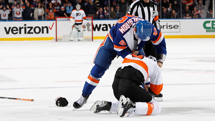 Philadelphia Flyers v New York Islanders Philadelphia Flyers v New York Islanders