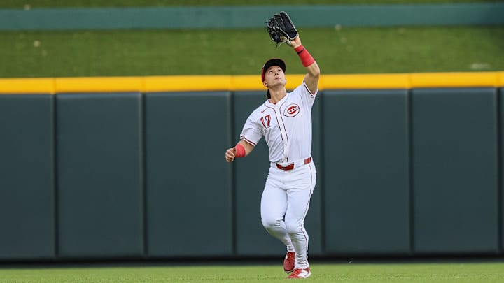 Cincinnati Reds outfielder Stuart Fairchild