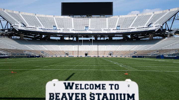 A general view of Penn State football's Beaver Stadium.