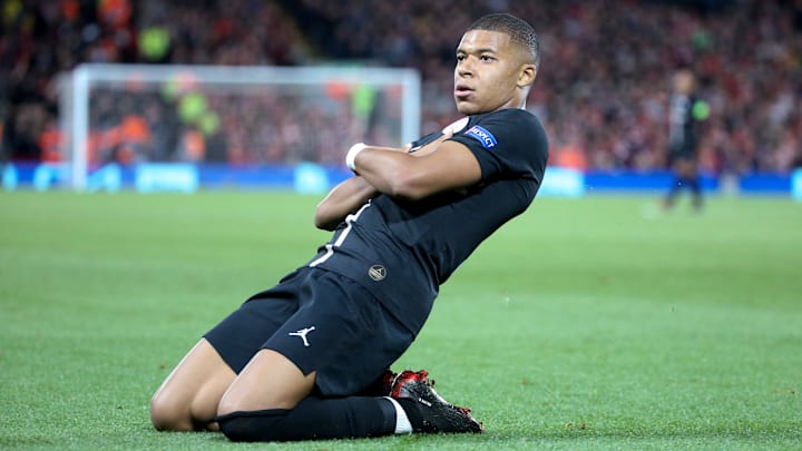 Kylian Mbappe came up against Liverpool in the 2018 Champions League group stage