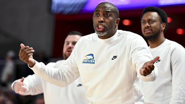 Hofstra Pride head coach Speedy Claxton Hofstra Pride head coach Speedy Claxton