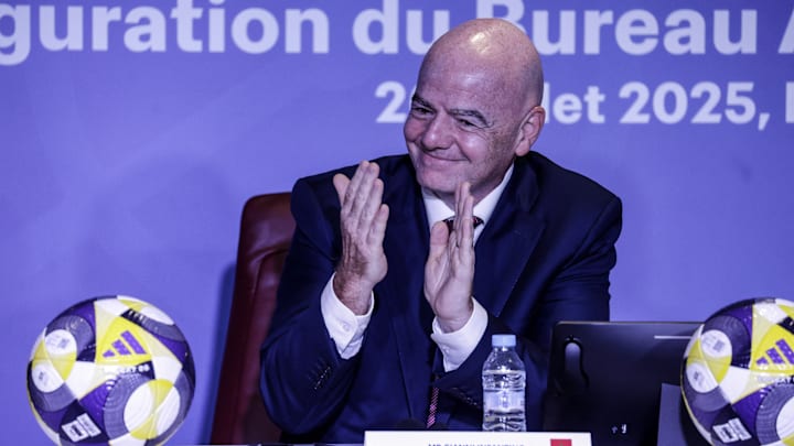 Gianni Infantino é o atual presidente da Fifa