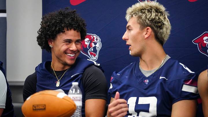 Perry quarterback and Boise State commit Kael Snyder (right). Perry quarterback and Boise State commit Kael Snyder (right).