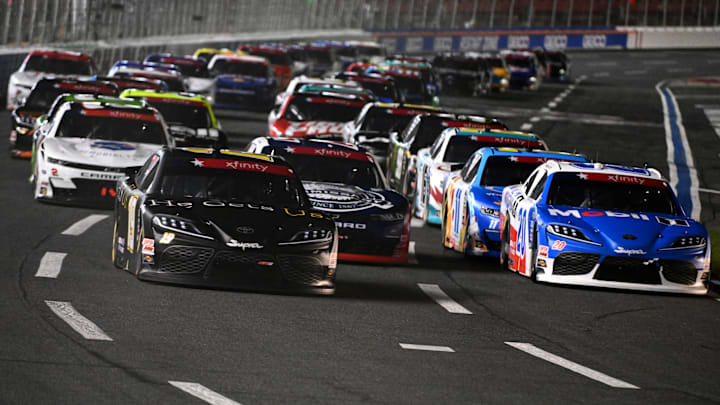 Ty Gibbs, Joe Gibbs Racing, Charlotte Motor Speedway, NASCAR