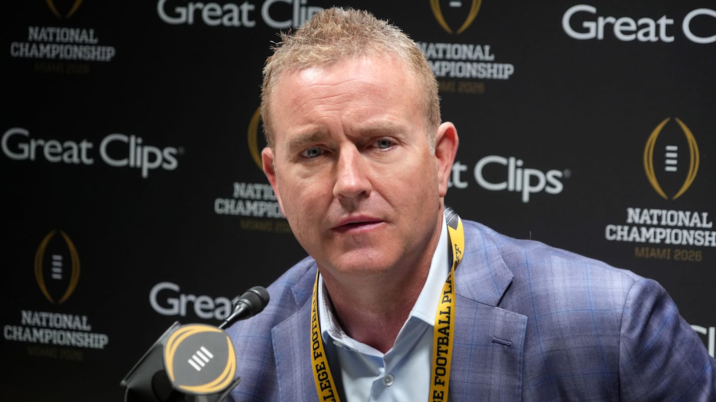 Kirk Herbstreit, Wife Ditch Ohio State Colors for Michigan Ones at Son’s Spring Game