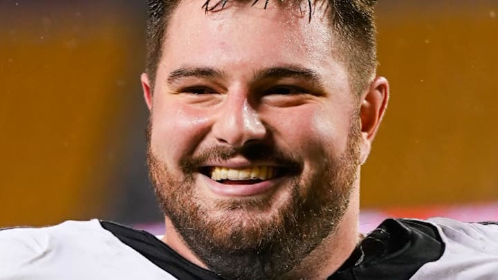 NFL Philadelphia Eagles guard Landon Dickerson