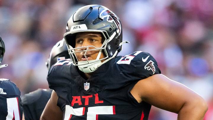 Atlanta Falcons offensive lineman Matthew Bergeron became the highest-paid guard in the NFL with his new extension. Atlanta Falcons offensive lineman Matthew Bergeron became the highest-paid guard in the NFL with his new extension.