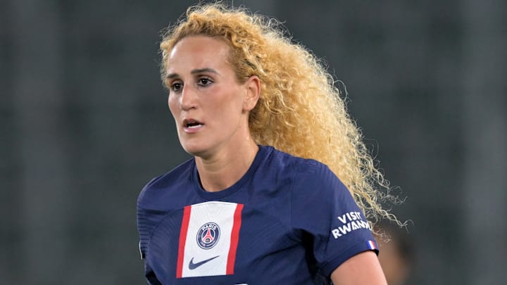 Kheira Hamraoui, joueuse du PSG Kheira Hamraoui, joueuse du PSG