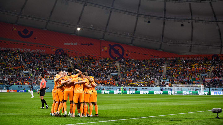 Cody Gakpo, Jurrien Timber, Virgil Van Dijk, Nathan Ake, Davy Klaassen