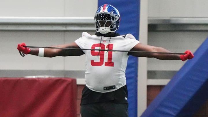 New York Giants IDL Darius Alexander New York Giants IDL Darius Alexander