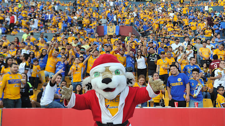 Aficionados de Tigres UANL.
