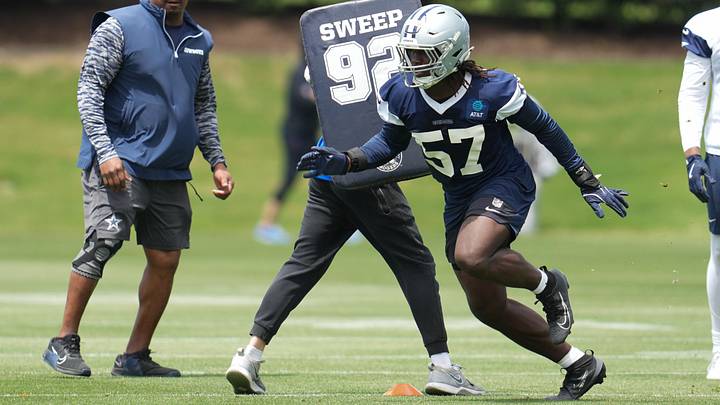 Dallas Cowboys linebacker Malachi Lawrence.