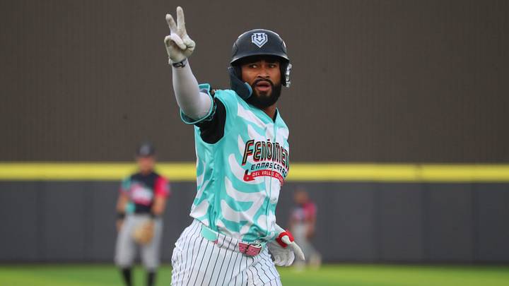 Hudson Valley’s Roderick Arias celebrates his home run during their game versus the Winston-Salem Dash on May 5, 2026. Hudson Valley’s Roderick Arias celebrates his home run during their game versus the Winston-Salem Dash on May 5, 2026.