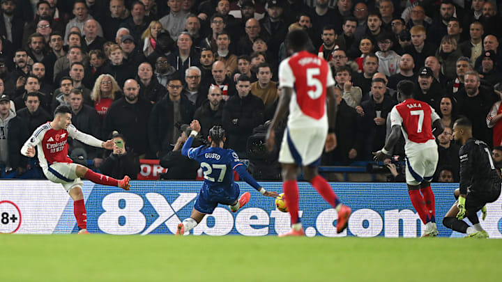 Martinelli put Arsenal in front