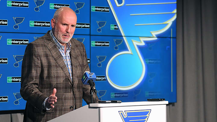 NHL: FEB 18 Devils at Blues