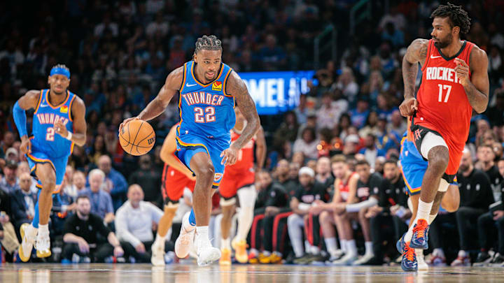 Houston Rockets v Oklahoma City Thunder Houston Rockets v Oklahoma City Thunder