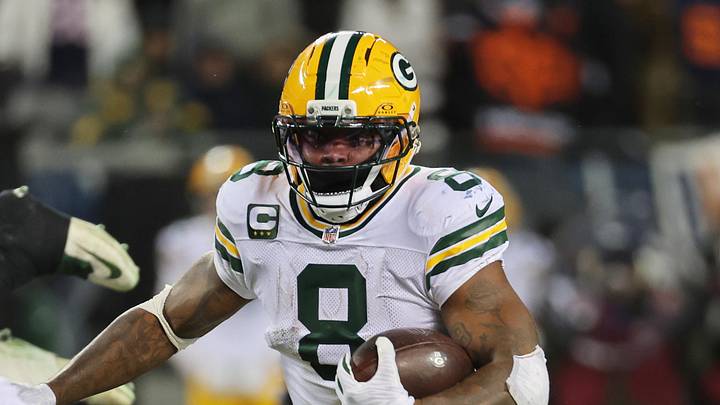 Packers running back Josh Jacobs was arrested Tuesday. Packers running back Josh Jacobs was arrested Tuesday.
