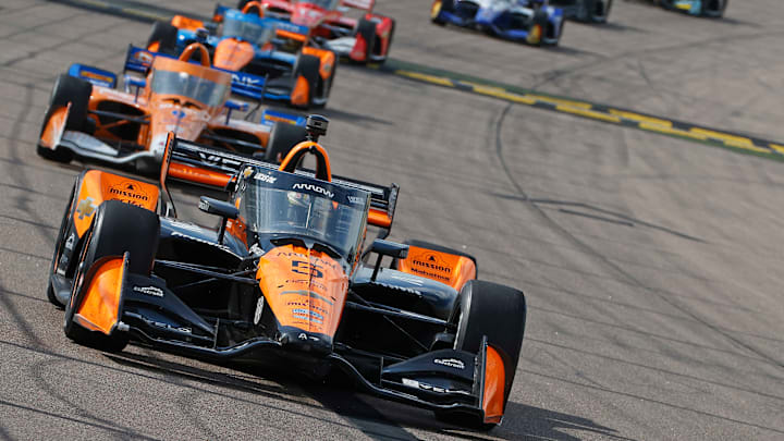 Pato O'Ward, Arrow McLaren, Iowa Speedway, IndyCar