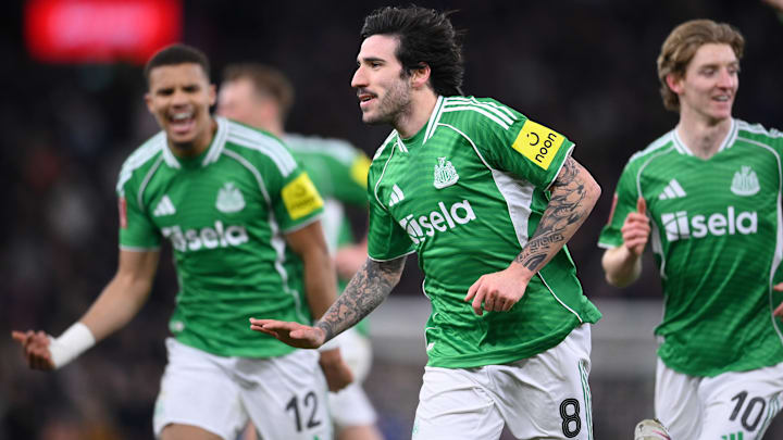 Newcastle claimed victory over Aston Villa in the FA Cup 4th Round Newcastle claimed victory over Aston Villa in the FA Cup 4th Round