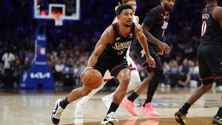 Quentin Grimes and the 76ers are home favorites on Friday night.