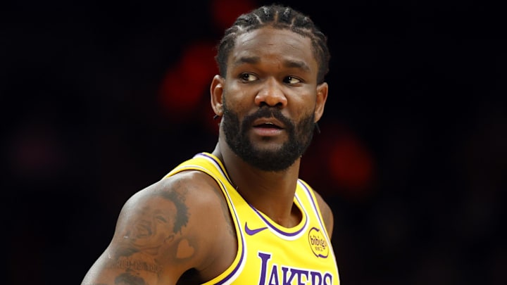 Los Angeles Lakers center Deandre Ayton Los Angeles Lakers center Deandre Ayton