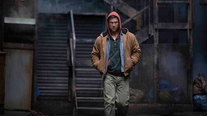 Glen Powell stars in Paramount Pictures' "THE RUNNING MAN."