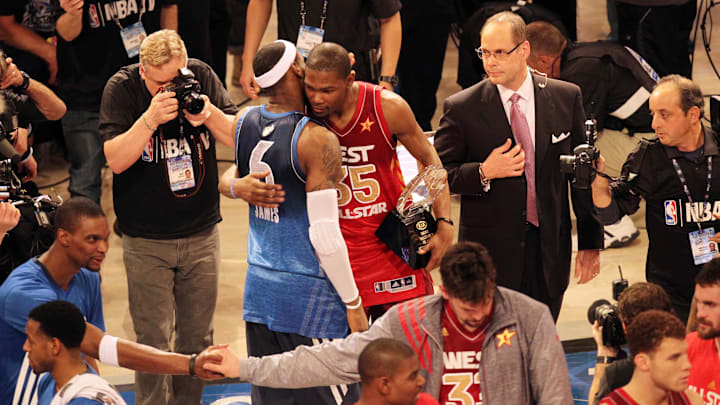 Dos astros que aún actúan en la NBA están entre los más ganadores del Juego de Estrellas