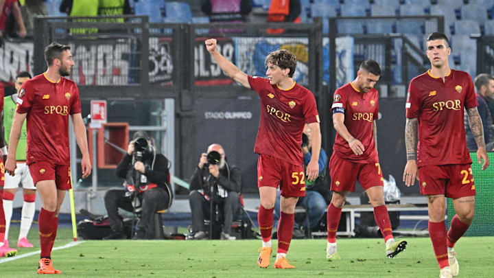 Bove marcou o gol da Roma no jogo de ida da semifinal da Europa League.
