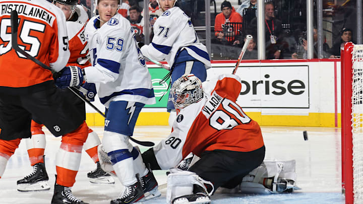 Tampa Bay Lightning v Philadelphia Flyers Tampa Bay Lightning v Philadelphia Flyers