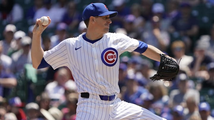 Chicago Cubs pitcher Kyle Hendricks