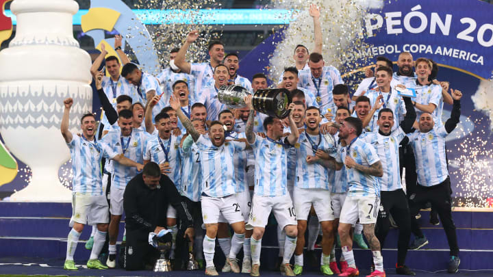 Argentina ended an 18-year wait for a Copa America title in 2021 Argentina ended an 18-year wait for a Copa America title in 2021