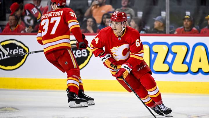 Ben Jones of the Calgary Flames