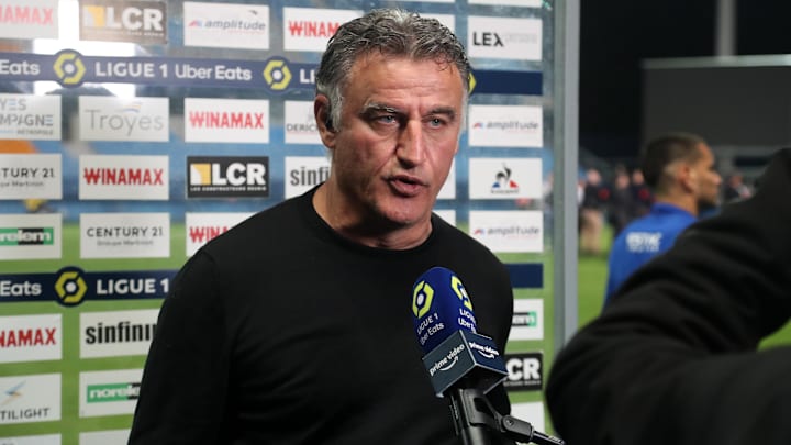 Galtier was sacked by PSG