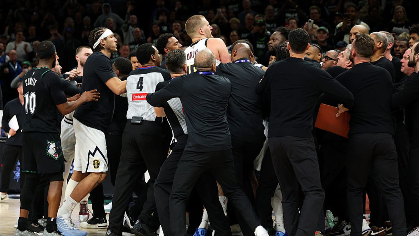 NBA Penalizes Nikola Jokić and Julius Randle Following Intense Nuggets-Timberwolves Brawl