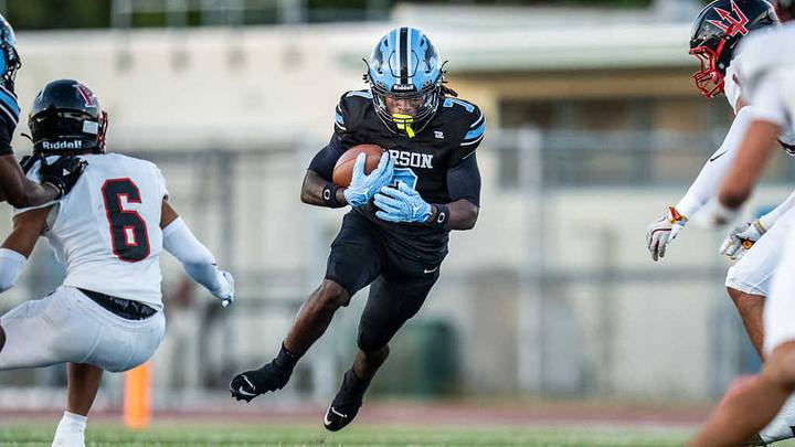 Carson takes on rival San Pedro in a much-anticipated Marine League showdown Friday night. Carson takes on rival San Pedro in a much-anticipated Marine League showdown Friday night.