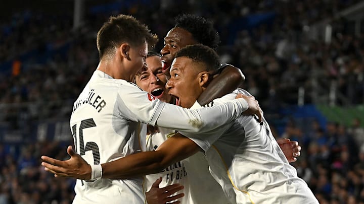 Real Madrid grinded out a close win in Getafe.
