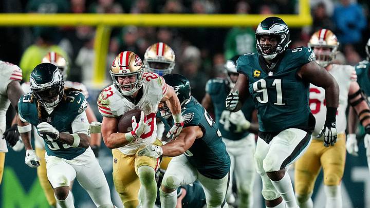 Por primera vez desde 2023, los Eagles y los 49ers se enfrentarán mientras que Philadelphia comienza la defensa de su título. Por primera vez desde 2023, los Eagles y los 49ers se enfrentarán mientras que Philadelphia comienza la defensa de su título.