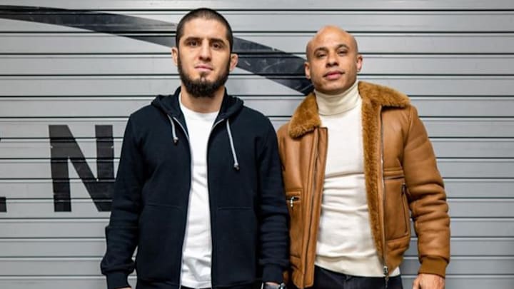 Islam Makhachev and Ali Abdelaziz