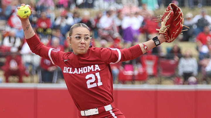 Oklahoma pitcher Sam Landry